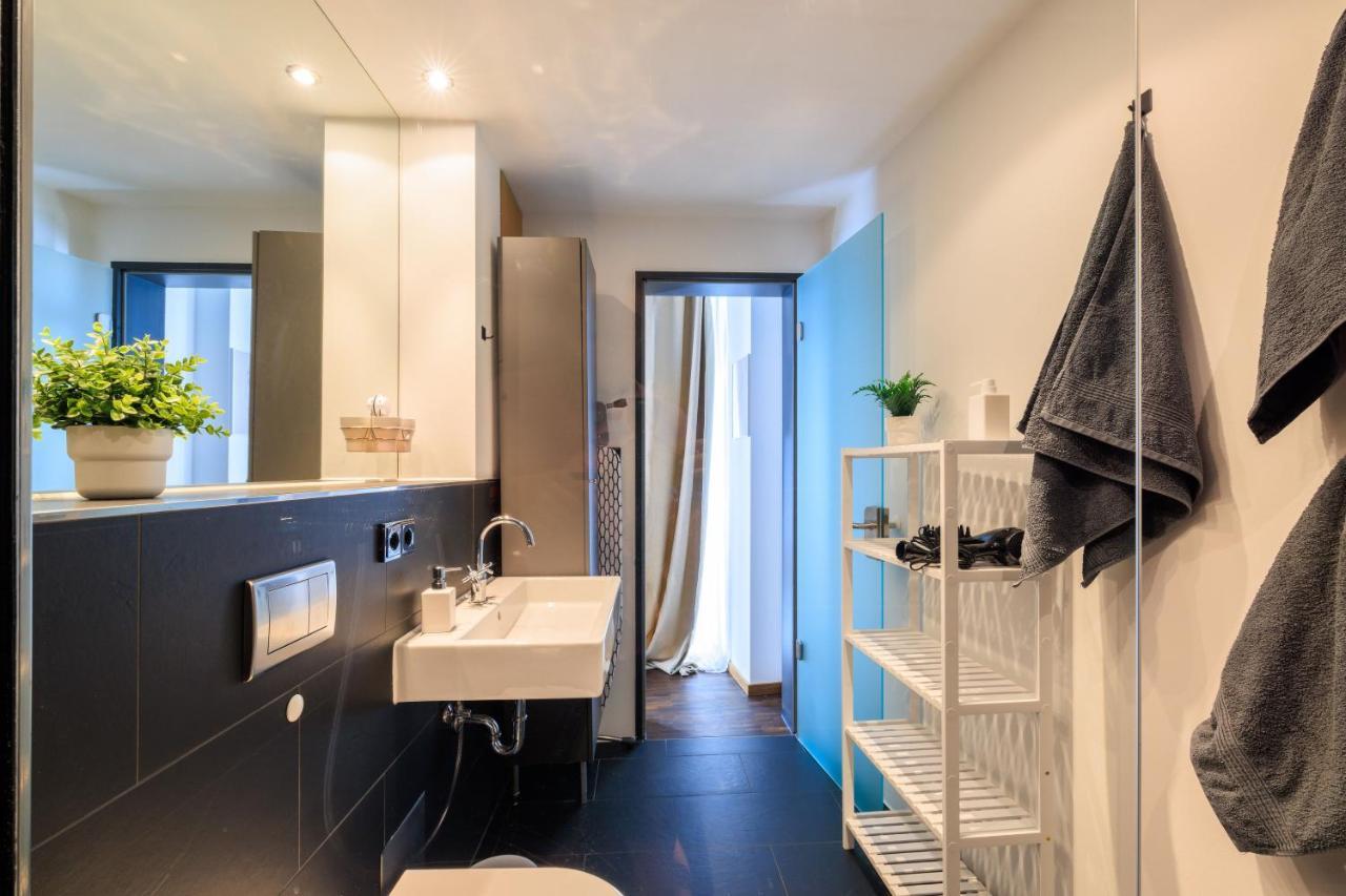 Global Living - Design Apartment I Rathausplatz I Beamer I Ac I Kitchen I אוגסבורג מראה חיצוני תמונה