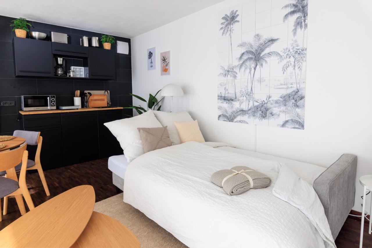 Global Living - Design Apartment I Rathausplatz I Beamer I Ac I Kitchen I אוגסבורג מראה חיצוני תמונה